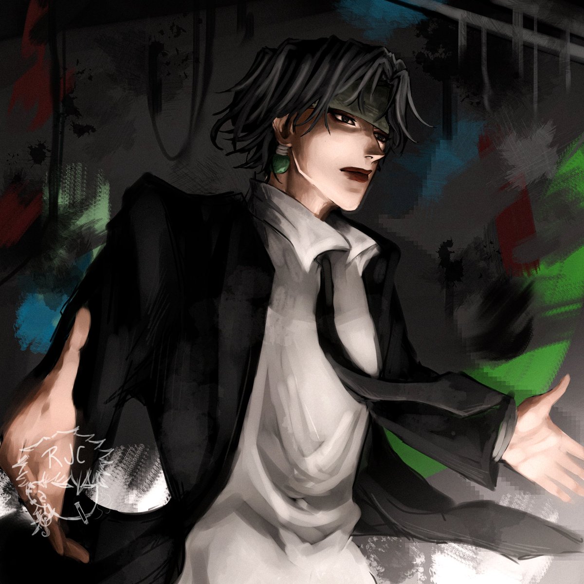 H0KVSU's tweet photo. #chrollo #chrollolucilfer #HXH #Fanarts #rjcarts https://t.co/BuCtGu7Hak