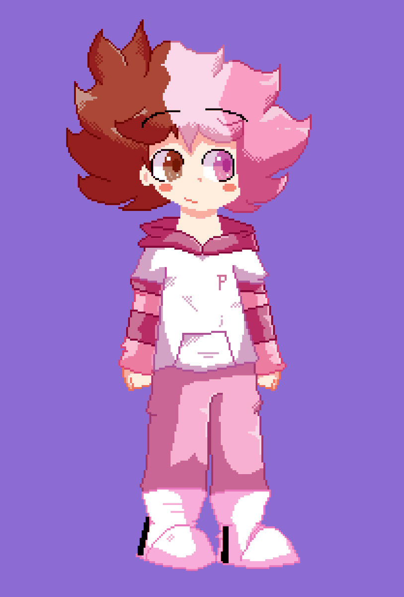 PaoYn18's tweet photo. Nueva referencia de Pao con algunas cositas extras.

#pixelart https://t.co/A6WwPBDmMf