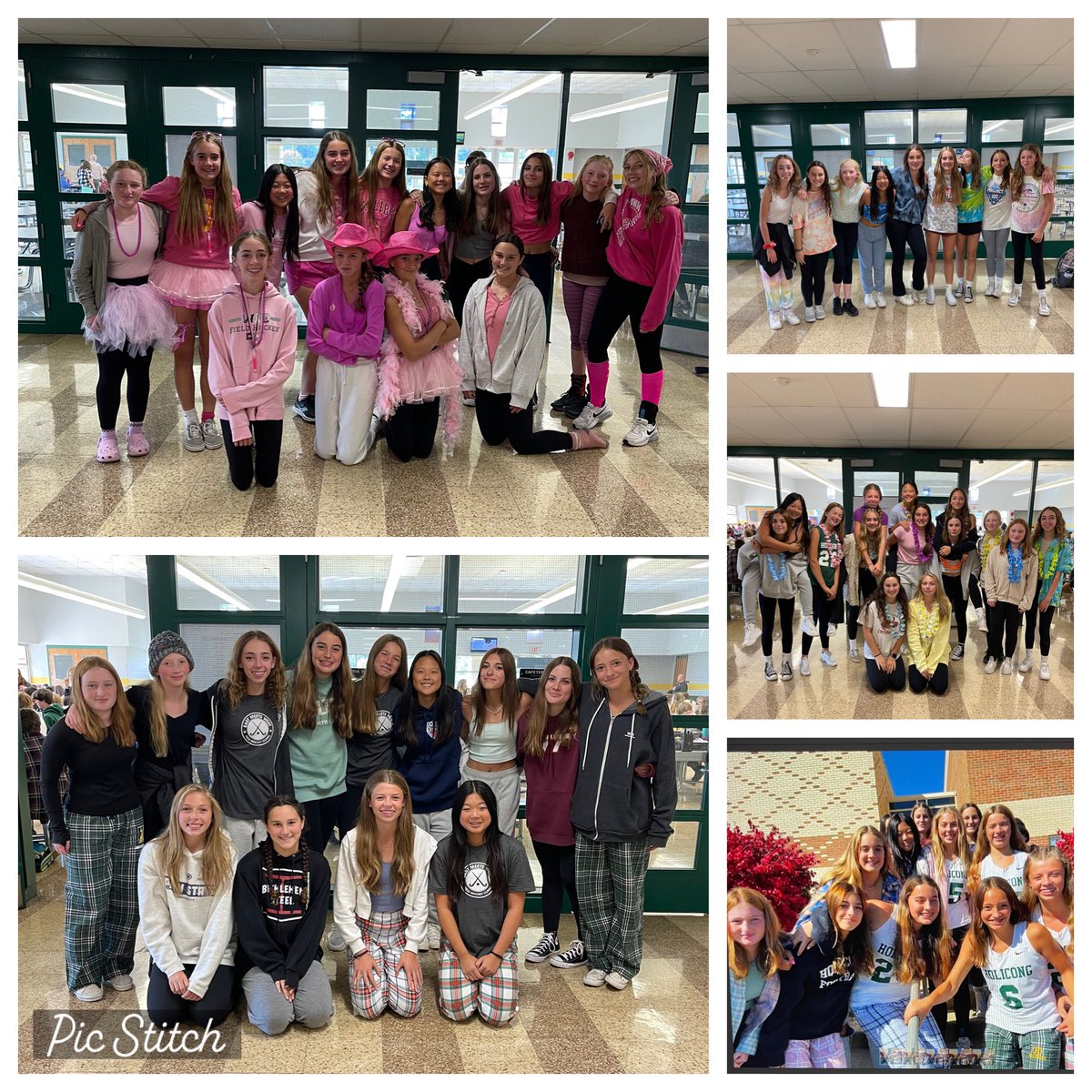 MissBauerHPE's tweet photo. 8th grade Field Hockey got in the spirit! Love to see them participate as a team! Keep up that school spirit!🏑 https://t.co/yM5kheHCyj