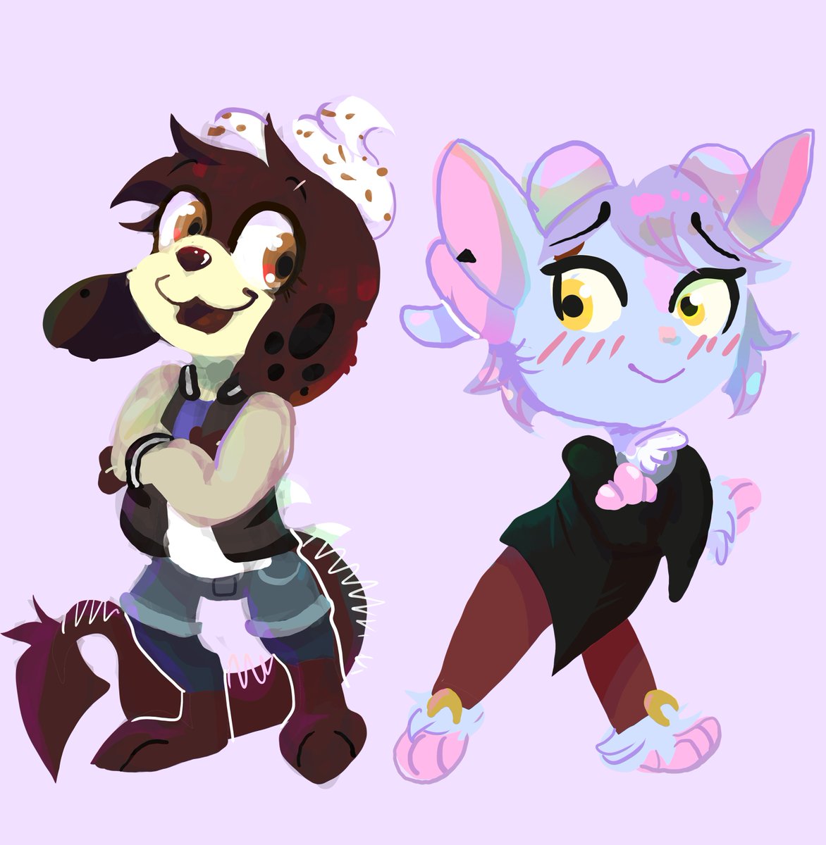 New OH season and I'm here drawing Lumity as Neopets???? this is the kind of niche content neopets make I guess #toh #lumity #neopets #theowlhouseseason3