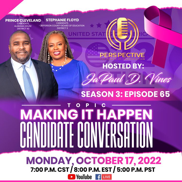 prince4alabama's tweet photo. Check me out tomorrow evening at 7pm with JaPaul Vines.
#LetsDoIt #PrinceForHD43 #PC43 #WhatWeHaveInCommon #OneConversationAtATime https://t.co/QMif0OmDG9