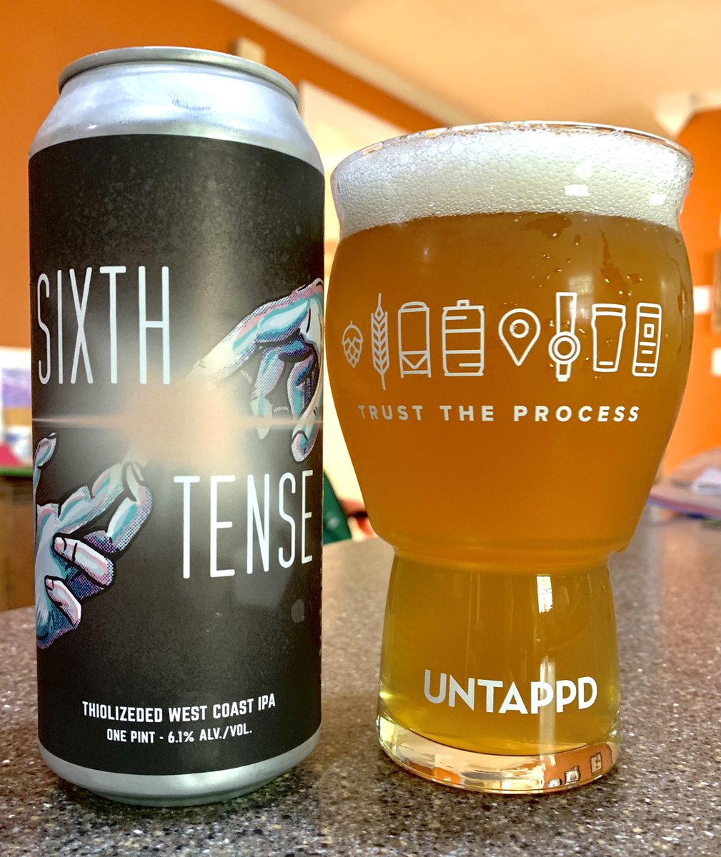 SCBeerExplorer's tweet photo. Sixth Tense by @Columbia_Craft.

Tropical aroma. Golden pour. Some bitter hop flavor. A hint of biscuit. Some melon and citrus.

#SCBeer #BeerReview #CraftBeer #SupportCraftBreweries #DrinkLocal #ColaBeer #CCBC https://t.co/oysEx9pxGr