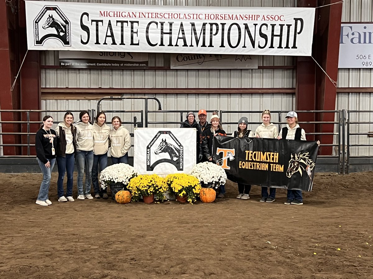 Tecumseh High School Equestrian Team tweet media