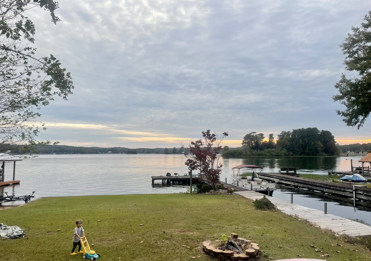 BWyattTeach's tweet photo. Afternoon grass cutting at Spring Creek, Lay Lake 🎣 @spann https://t.co/LsxG4ajcSd