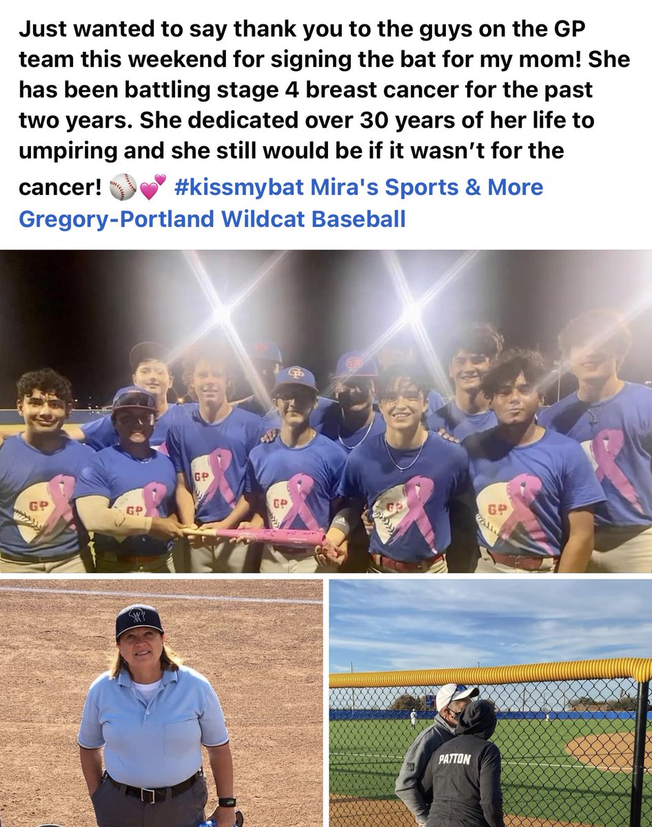 BreSteiger's tweet photo. #kissmybat2022 @mirassports @GPWildcatBsbl @BaylorPatton12 https://t.co/WtHhkRWGQy