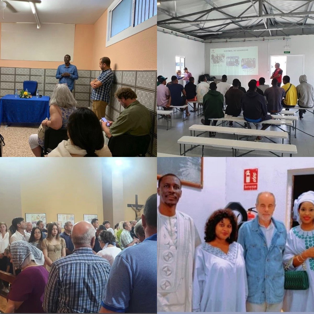 Africanospsoe's tweet photo. Actividad semanal de miembros del grupo afrosocialistas :
# Exposición de arte en el ayuntamiento de Cáceres con #Barso
# Congreso del @PES_PSE con la participación del coordinador @mjkimpu
# Encuentros con entidades religiosas de tarragona con @DioufLuc
#ElGobiernoDeLaGente https://t.co/SJxz4oLdv1