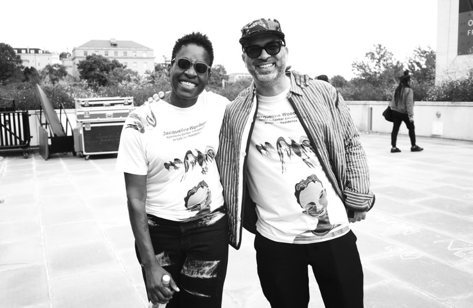 Thank you <a href="/JackieWoodson/">Jacqueline Woodson</a> for being You and telling us ALL the stories we need to hear. The World Belonged to Us at <a href="/kencen/">The Kennedy Center</a> with a host of activities from double Dutch, DJs, Go-Go and a Second Line. Photo by <a href="/jatiphoto/">Jati Lindsay</a>