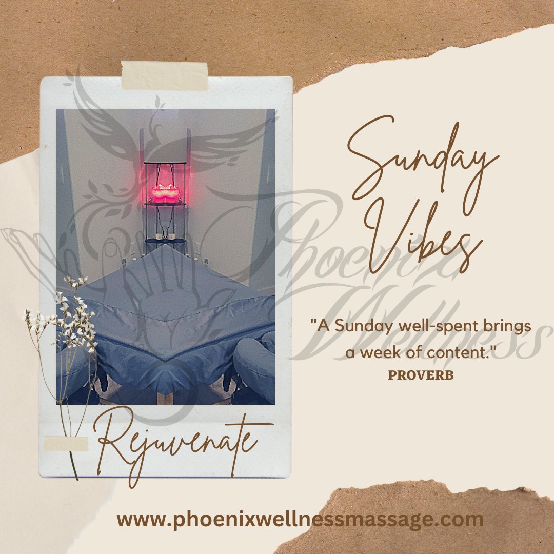 MassageByAileen's tweet photo. "A Sunday well-spent brings a week of content." - PROVERB โฅ๏ธ #HappySunday everyone! Hope your weekend was rejuvenating & this new week refreshing! #PhoenixWellness #yegmassage #GoodVibesOnly #massagetherapy #yegmobilemassage #QOTD https://t.co/fJTxxEPqRM