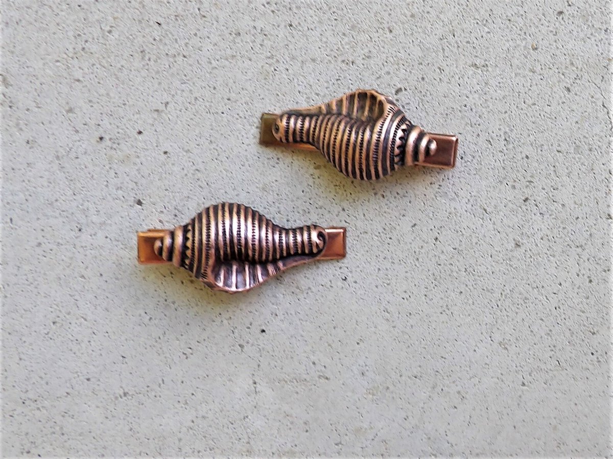GulnaraTimokhi1's tweet photo. Sea Shell Hair Clips In Copper One Pair
#pair #ShellHairClips #jlyndesigns #EtsySeller
👉https://t.co/DrSAtHSxkf https://t.co/ki4kN8sOiA