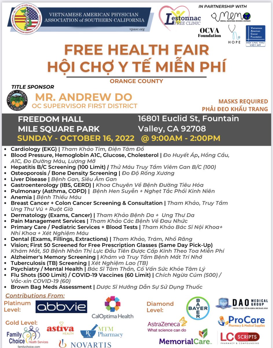 Mimi Nguyen (@miminguyen62) on Twitter photo It was amazing to launch our first prostate cancer screening station today at the annual VPASC health fair with the help of <a href="/LeahNakamura/">Leah Nakamura</a> and Dr. Don Bui! Together we were able to provide prostate cancer education and free PSA screenings to uninsured patients in SoCal! #UroSoMe It was amazing to launch our first prostate cancer screening station today at the annual VPASC health fair with the help of <a href="/LeahNakamura/">Leah Nakamura</a> and Dr. Don Bui! Together we were able to provide prostate cancer education and free PSA screenings to uninsured patients in SoCal! #UroSoMe
