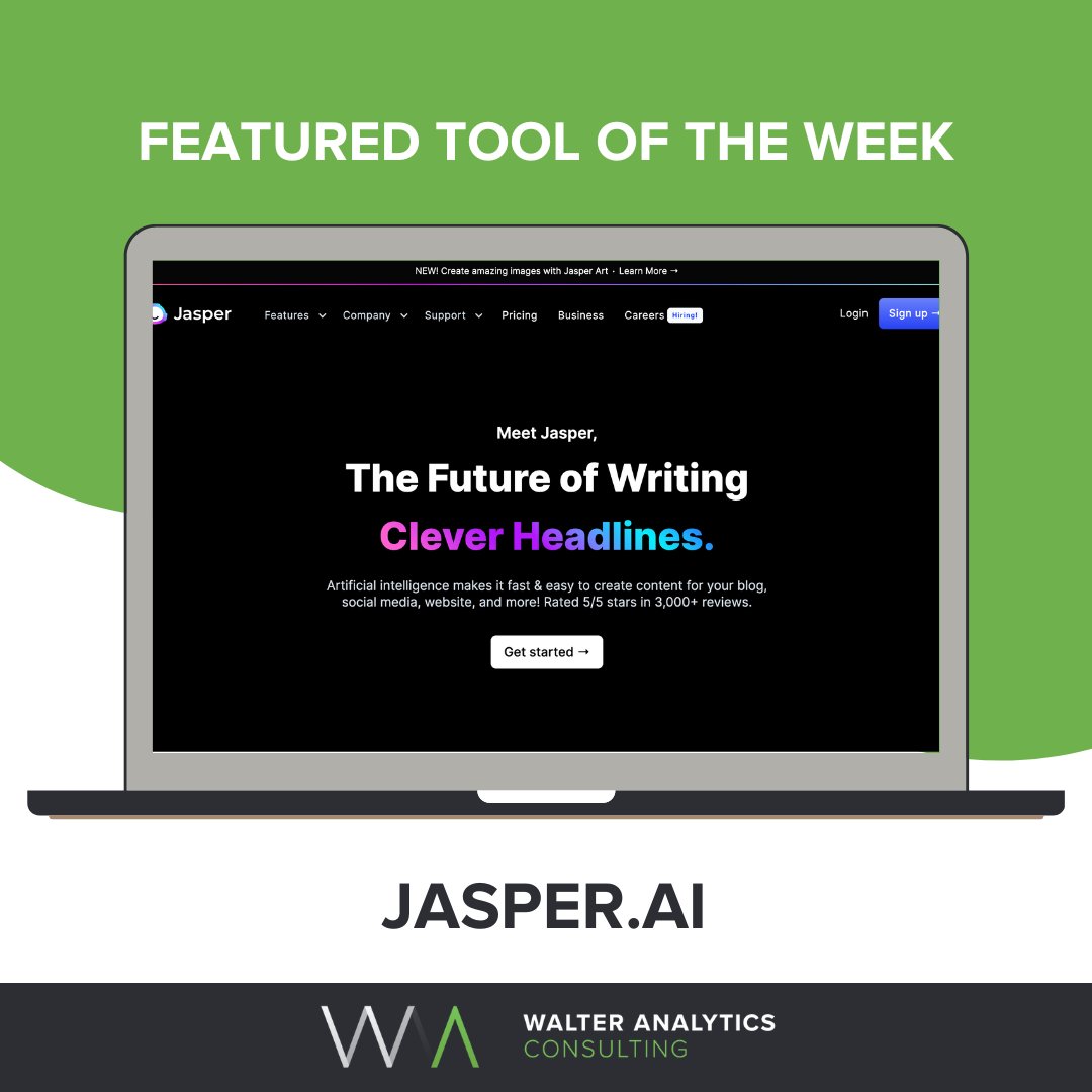 Instantly generate high-quality copy for emails, ads, websites, listings, blogs &amp; more. Save time And money writing clever, original content and end writer's block forever! 

#digitalmarketingtools