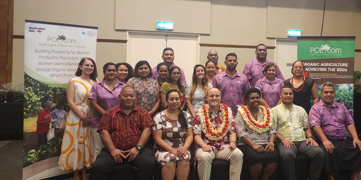 Excited to launch the ground-breaking Gender and Organic Value Chain Assesment Toolkit this morning in Suva! Keynote address from Chargé d'affaires Mr John Williams
 <a href="/AusHCFJ/">Peter Roberts</a> POETCom Chair Sashi Kiran <a href="/FriendFiji/">FRIEND Fiji</a> and <a href="/spc_cps/">Pacific Community</a> LRD Manager-Operations Florence Rahira
