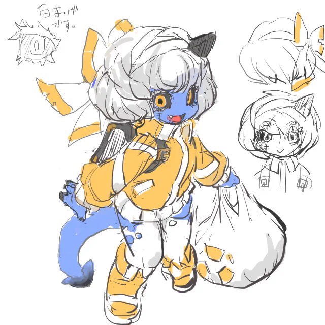 HD深部からサルベージされたオリキャラちゃん 