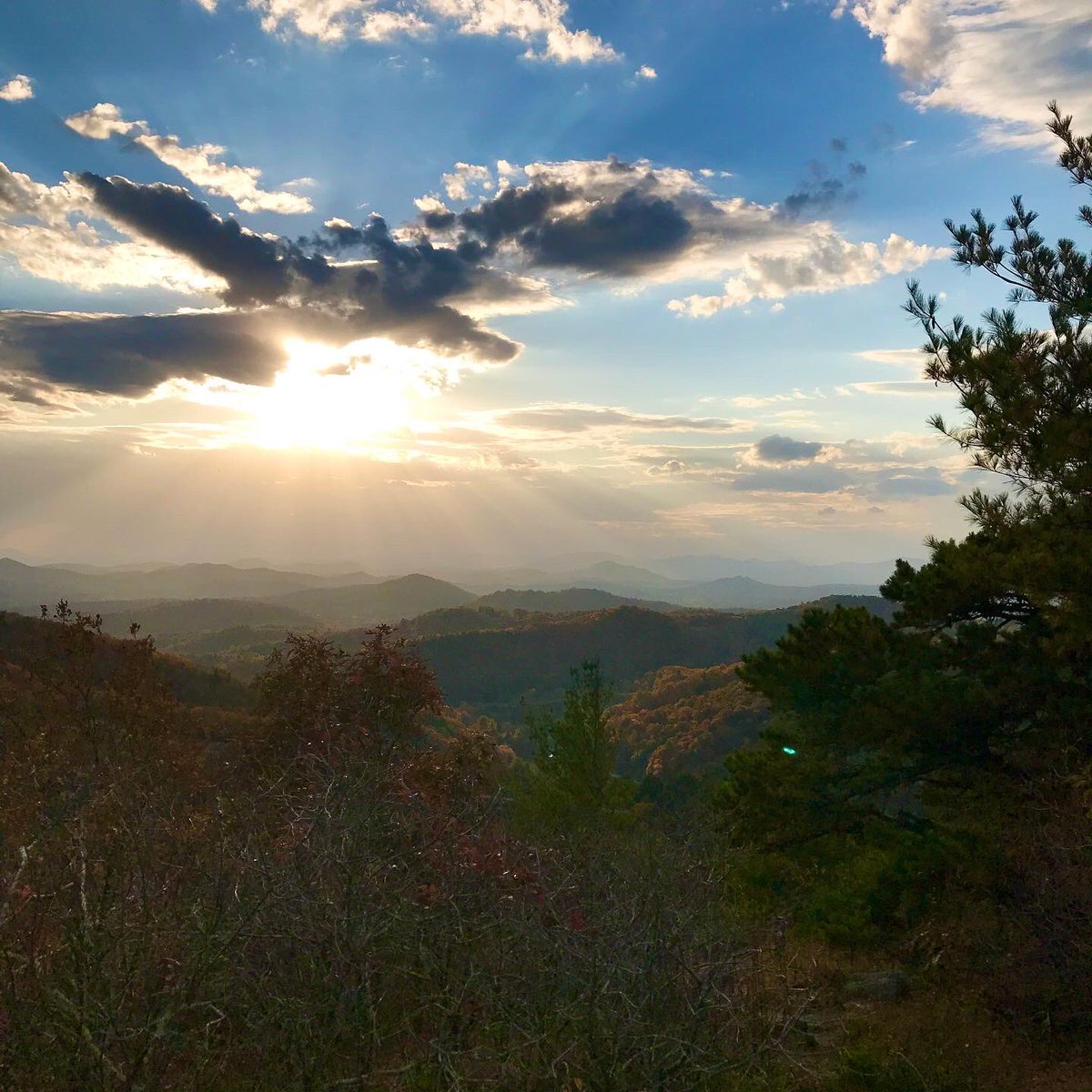 jpaia's tweet photo. Solitude. #blueridgemountains  #blueridgeparkway #fall https://t.co/B6X1RIIWC2