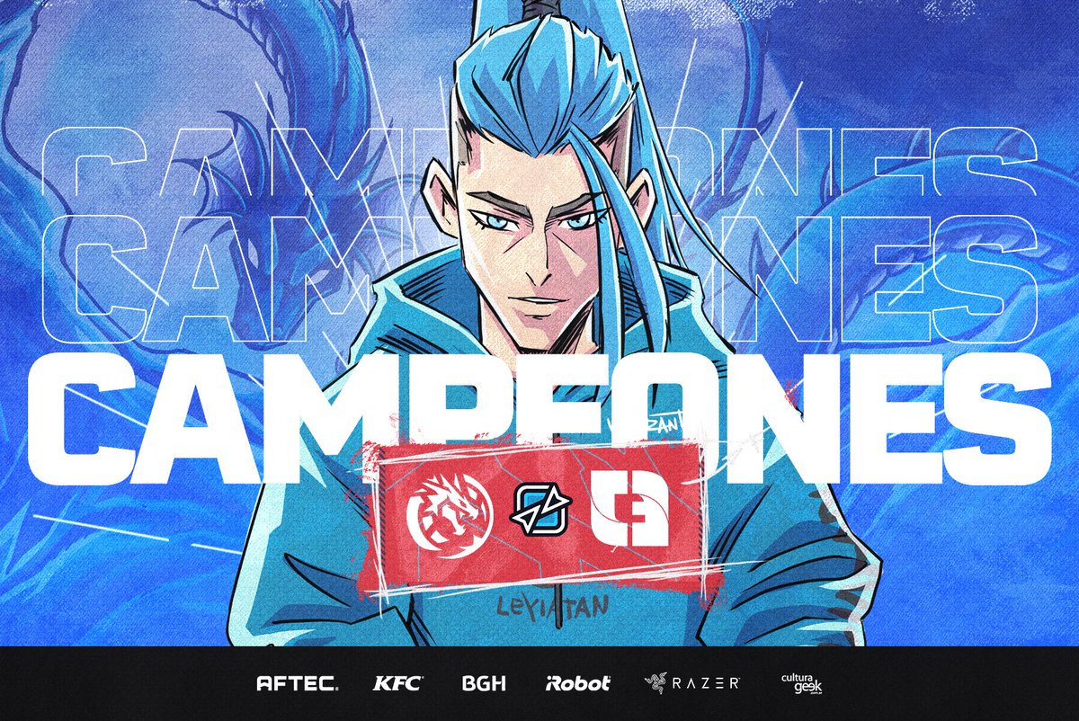 LeviatanGG's tweet photo. 🏆 ¡TRICAMPEONES! 🏆

Si, otra vez la acadé levanta la #CopaOperator tras vencer a @JuegaloEsports por 2-0, ¡INCREIBLE! 🤩

#SomosLatam🌎 #BeLeviatán🐉 https://t.co/80YWLJCcby