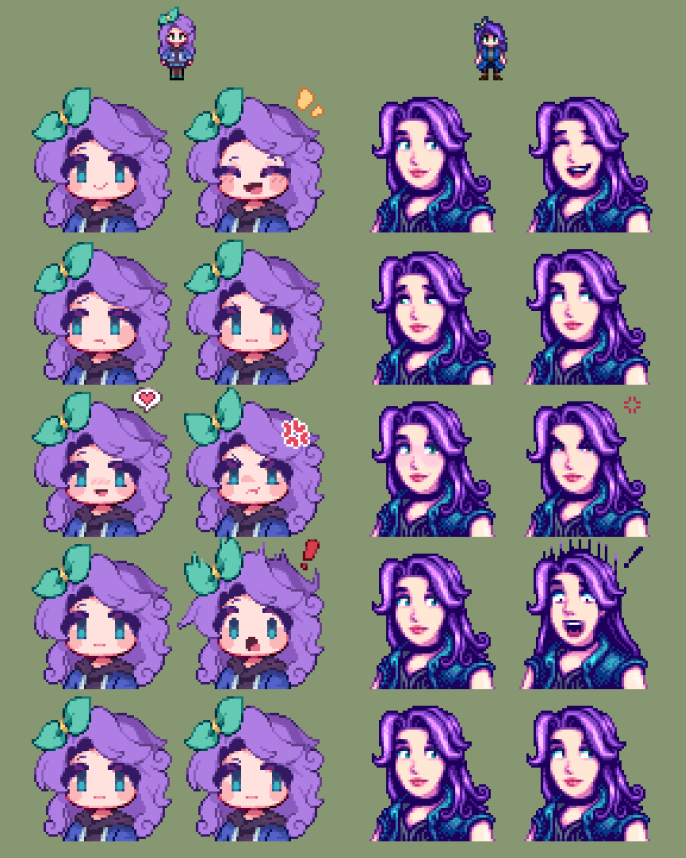 DailyPixelBot's tweet image. "Abigail re-texture
#pixelart #pixel #pixelartist #ドット絵 #픽셀아트 #StardewValley"

Artist: @riel_9999
Website: ko-fi.com/arkneru