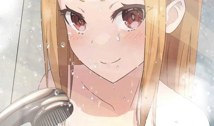 お題箱よりシャワーを浴びるプリシラをFANBOXにて公開しました。#リゼロ#プリシラ 