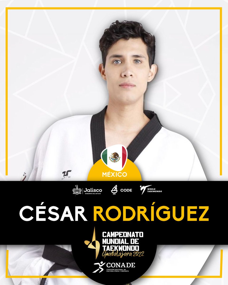 MundialTKDGDL22's tweet photo. 🥋Cesar Rodríguez se rifa sólido por México 🇲🇽
¿Ya tienes tus boletos? https://t.co/Ci1G5k5psb
#TKD #Taekwondo #TKDGDL #MundialTKD2022 #TKDMéxico #TKDTraining https://t.co/u7bYeRLibY
