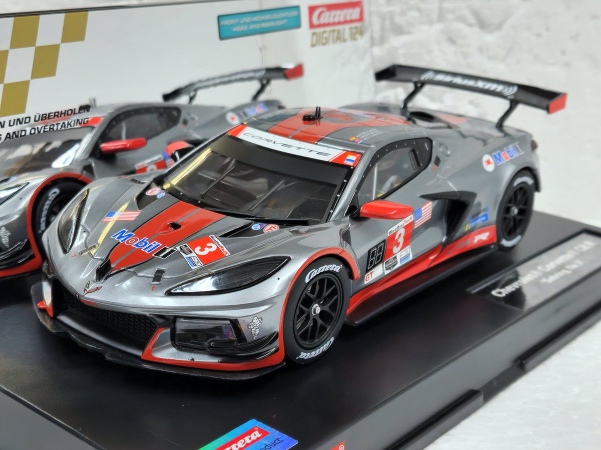 gtslotcars's tweet photo. Product Showcase: 23928 Carrera Digital 124 Chevrolet Corvette C8.R Sebring, #3 1:24 Slot Car:

https://t.co/Nip2px8USr

#slotcars #slotcar #racing #carrera #chevy #chevrolet #corvette #corvettec8r #sebring https://t.co/GBWQNXoR2B