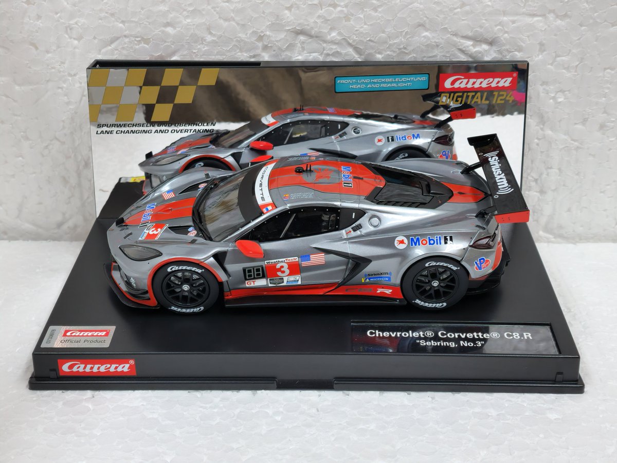 gtslotcars's tweet photo. Product Showcase: 23928 Carrera Digital 124 Chevrolet Corvette C8.R Sebring, #3 1:24 Slot Car:

https://t.co/Nip2px8USr

#slotcars #slotcar #racing #carrera #chevy #chevrolet #corvette #corvettec8r #sebring https://t.co/GBWQNXoR2B