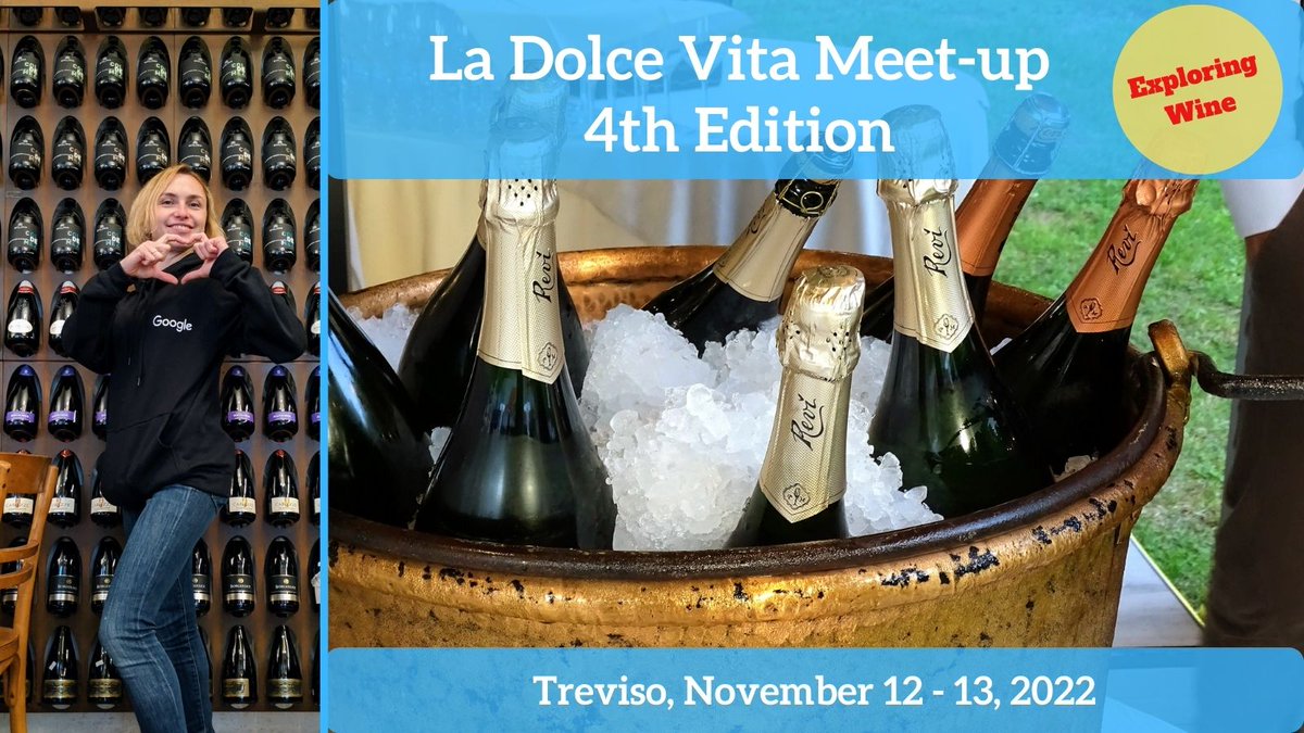 ErmesTuon's tweet photo. Three years later, we are ready to meet again.
Save the date: November 12 - 13 will be Treviso Wine Meet-up, fourth edition.
Want to join? Please respond here
https://t.co/kgOT8Q4pWQ https://t.co/yPGAIjVRUo