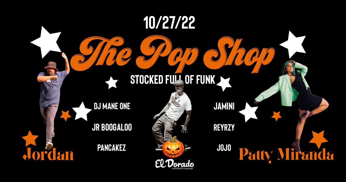 #poppingdance #boogaloodance #boogaloo #funkstyles #waacking save that date! <a href="/eldoradobar/">El DoradoBar</a>