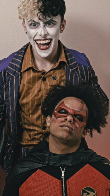 The Joker and Robin https://t.co/397sg3rUHr