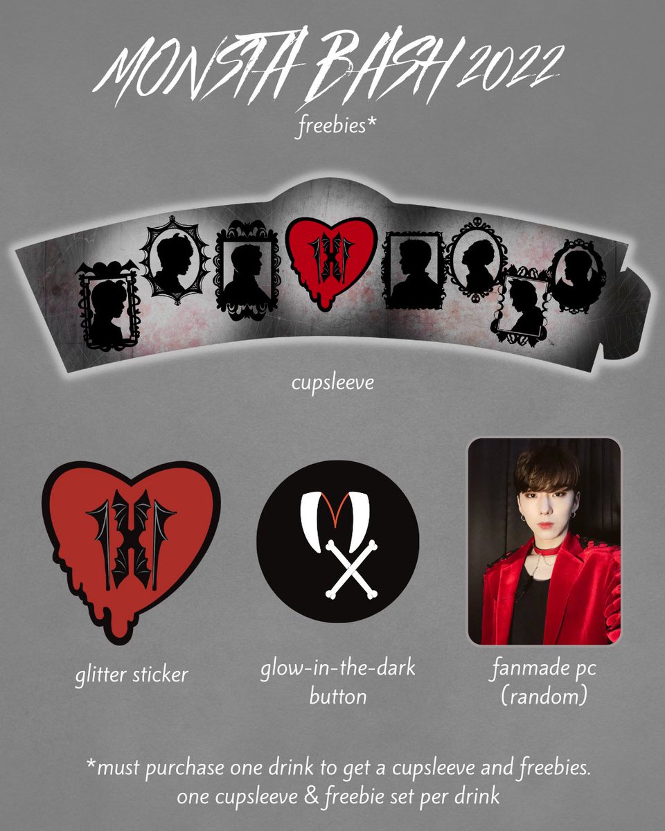 CelerEvents's tweet photo. Finalized Monsta Bash Goods and Freebie Designs!
You can preorder goods for pickup until the 27th! Shipped goods have no deadline~
https://t.co/xzYroTDITc 
#monstax #monbebe #monstaxmerch #monstaxgoods https://t.co/EoGV0dMG7Q