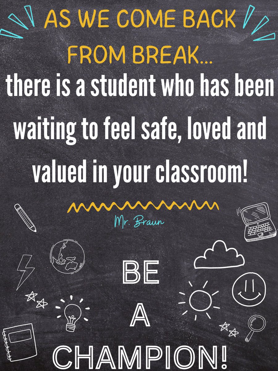 Many of us are heading back from Fall Break tomorrow…. let’s not forget the opportunity we have in the morning!! BE A CHAMPION! 🏆🍎 #mcscbears #ChasingGreatness #leadLAP #BeAChampion #kidsdeserveit