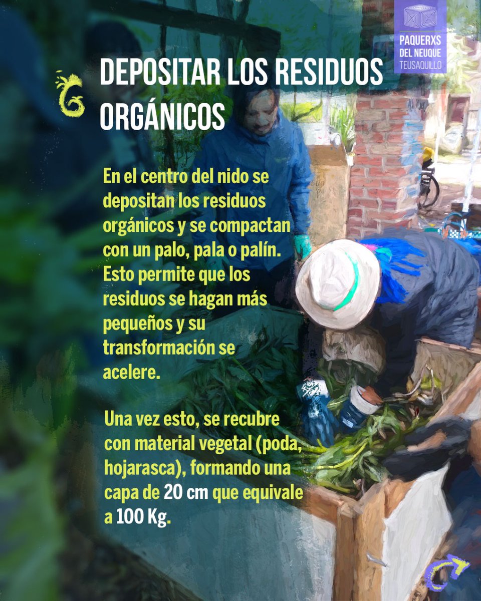 Oscar_MuRam's tweet photo. 🍃🪹🦴🥓🍂 ¿Cómo se transforman los residuos orgánicos a través de la Paca Digestora Silva? Los residuos orgánicos se transformarán mediante fermentación y de forma anaeróbica (sin aire).💨
#pacadigestorasilva🍄 #teusaquillo #educacionambiental #pacadigestorasilva #pacadigestora https://t.co/gyTQ7BjqdH