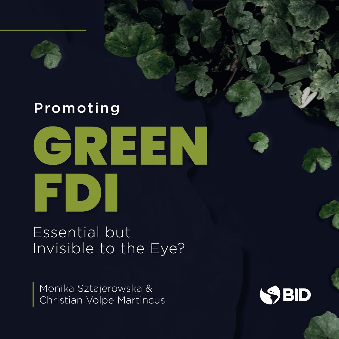 What investment attraction policies, in general, and #IPAs –as agencies at the forefront of such policies—, in particular, can do to help their countries improve their environmental performance? The first step is to measure their contribution.
