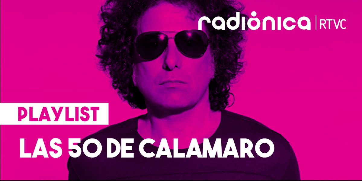 radionicafm's tweet photo. Sigue y guarda la playlist con #Las50DeCalamaro para que puedas volver a tus canciones favoritas de su discografía, ¡cuando quieras! 💿🎸🎶

👉 https://t.co/lmMjvoDbgX https://t.co/SmjOy6dmjA
