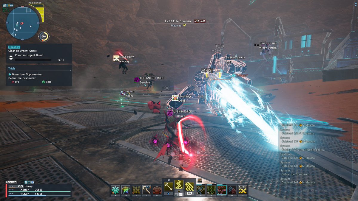 shinobi_sf's tweet photo. Retem: Maqead Lower Level | PSO2: New Genesis
H❤️NEY taking on multiple robots and the giant sand worm boss while completing daily quests. Also, level cap 65 reached with Force.
#Sega #XSX #PSO2NGS #Honey #PSO2NGS_SS #Retem #Maqead #PSO2NGS_SS https://t.co/rE7SUySxFr