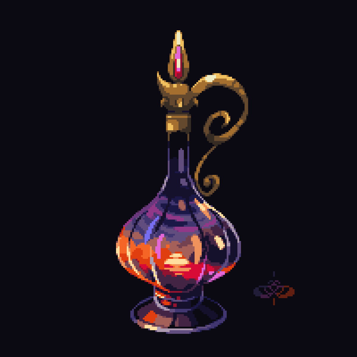 Sunset in a bottle 

<a href="/Pixel_Dailies/">Pixel Dailies</a> #pixel_dailies