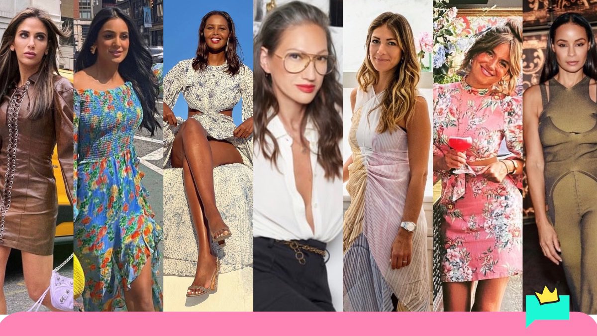 queensofbravo's tweet photo. #RHONY is finally returning in 2023 with 7 new ladies. They are (from left to right): Lizzy Savetsky, Jessel Taank, Ubah Hassan, Jenna Lyons, Erin Dana Lichy, Brynn Whitfield, &amp; Sai De Silva🍎 https://t.co/VkchPAeSrH