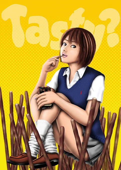 ←1998年 CG 2022年 色鉛筆→ #世界私の絵柄変わりすぎだろ選手権 