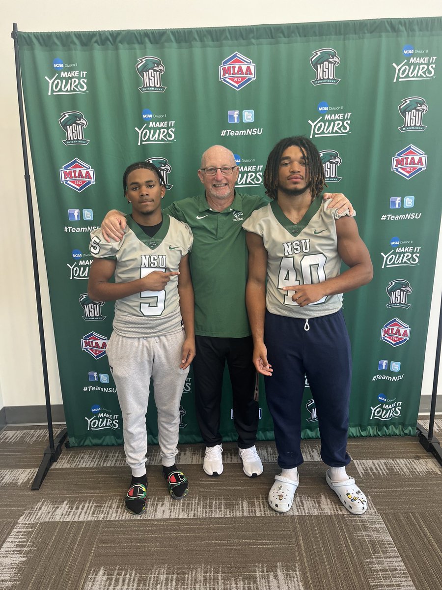 emetoyer49's tweet photo. Had A Great Time @NSU_Football visit ! Appreciate @Coach_MikeLucas for the Invitation! Coming soon… https://t.co/to2NYRNxnX