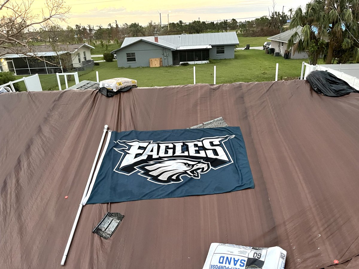 FerraroGabe's tweet photo. From Hurricane Central 1 day at a time ❤️. 
Time to put the NFL on NOTICE! No underdogs this year Cuz! LFG! Go Birds 🦅 @Eagles_Nation3 @BrettHolcomb8 @PhillyBarstool @barstoolsports @Eagles @SportsRadioWIP @6abc @JLJupiter @Phillies @JasonKelce_  @JOEL9ONE https://t.co/q1ati1SEUd