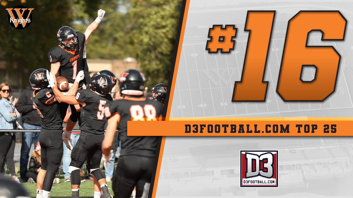 WartburgKnights's tweet photo. Wartburg moves up to No. 16 in the https://t.co/1QWjlHReoO Top 25 poll for week seven. https://t.co/1bfEhuAN6n
