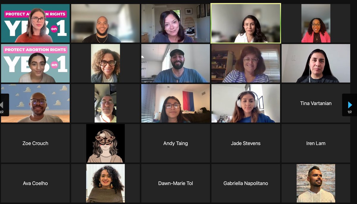 Protecting the right to bodily autonomy and enshrining reproductive freedom into our state constitution couldn’t be more important.  

Today <a href="/SashaReneePerez/">Senator Sasha Renée Pérez</a>, <a href="/sydneykamlager/">Sydney Kamlager</a>, <a href="/MaliaCohen/">Malia Cohen 郭嫻</a>, and I are all cohosting a text bank in support of Prop 1. 

Change takes all of us.