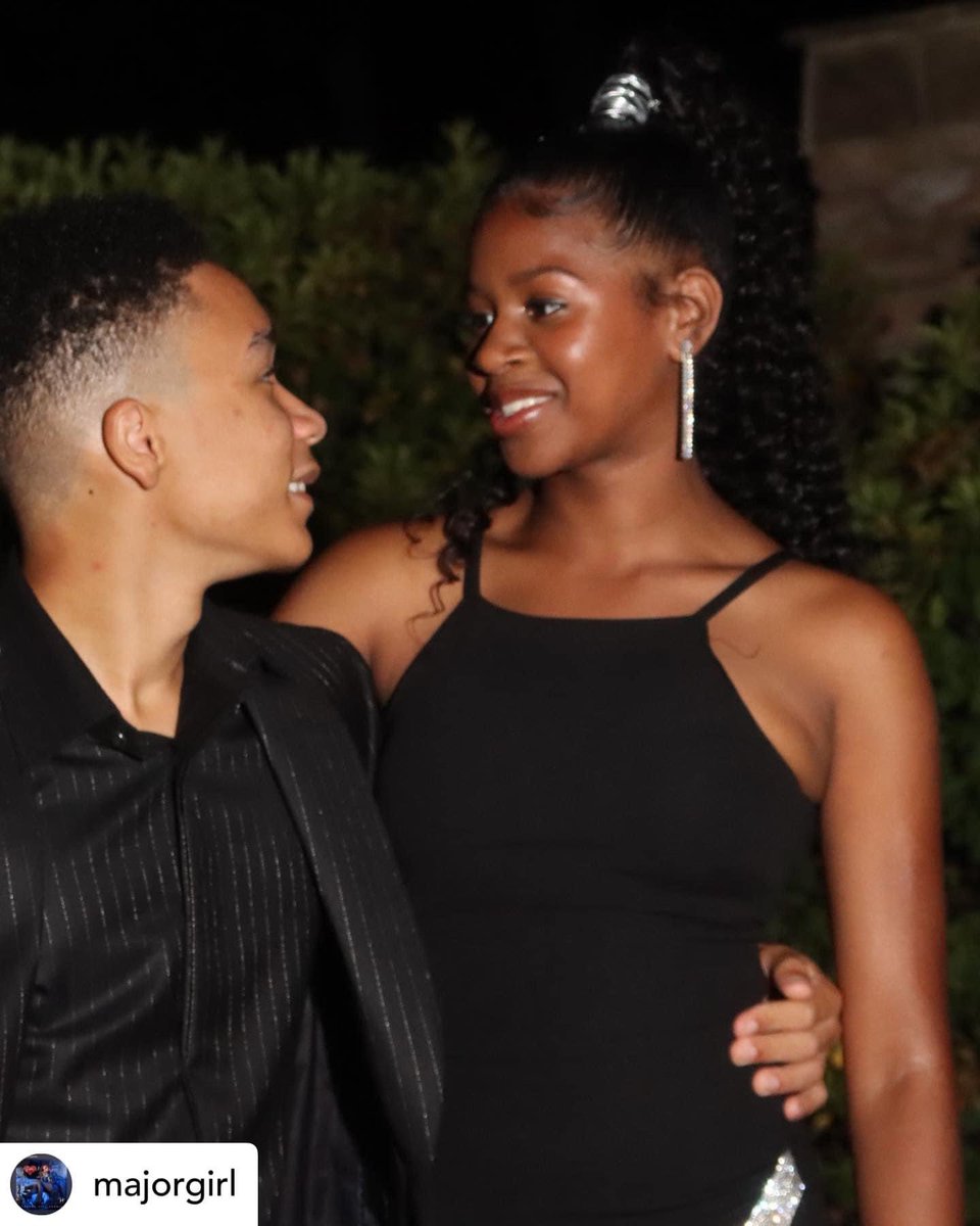 #MajorHarris is growing up! 😩 He recently attended his #homecoming #dance. #tipharris #tinyharris 🤵🏽‍♂️🎉