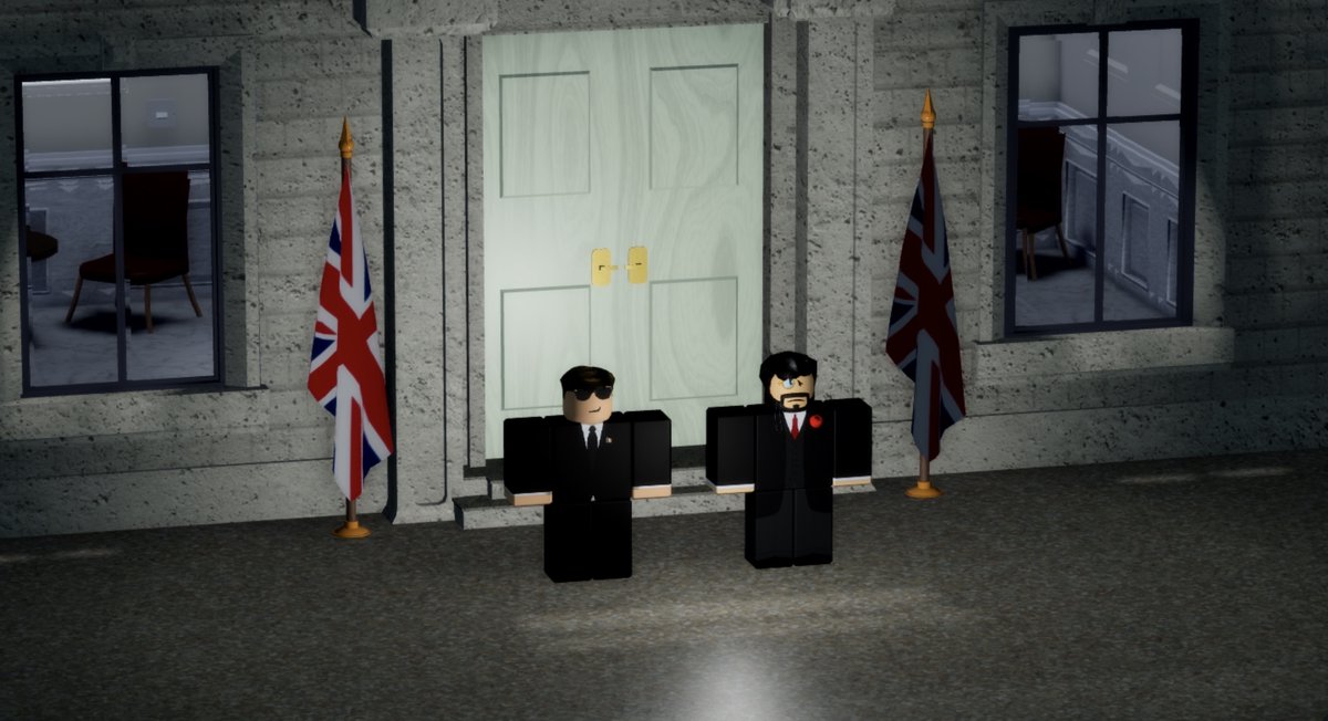 🇮🇪 🇬🇧 This evening, an Taoiseach welcomed Prime Minister Heathcote to Gloster House, the home of the British government-in-exile.

Moments later, an Taoiseach released a statement on today's events which can be read below. 

rbxireland.xyz/gov/an-taoisea…