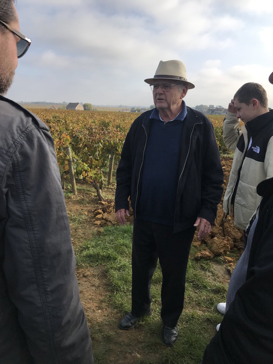 Yea buddy that’s &amp;8#Olivier Lefaive and grand son in Grand Cru rows in Pouligny Montrachet