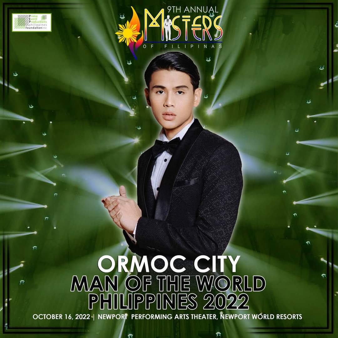 DailyTaga's tweet photo. Congratulations JAMES REIGEN VIDAL of ORMOC CITY is the new Misters of Filipinas MAN OF THE WORLD 2022. https://t.co/hMmP4wzfsY