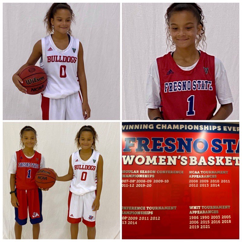 michaellrich1's tweet photo. Big thank you to Coach Bush @CoachShanBush , Coach White, Coach Carver and the entire Fresno State womens bball organization for hosting my daughters @RTwins2010 for an “unofficial”visit. Best of luck this season. @FresnoStateWBB #rollinwiththerichs https://t.co/2oh2OLlzmU