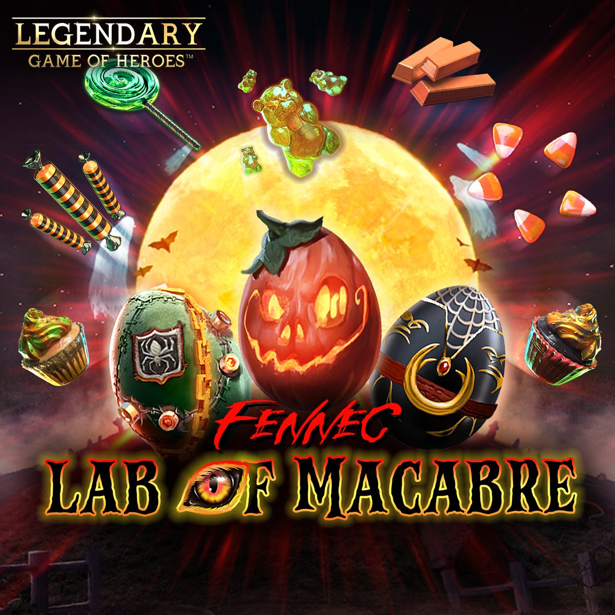 It's that ⏱ time of year again, folks 🎃. Time to prep your costumes, stock up on 🍬 candy, and start planning your 🎉 party!

If you're looking for something extra 😱 spooky this year, we've got just the thing: an 🥚 eggceptional 🎁 gift for you in your in-game 📥 inbox!