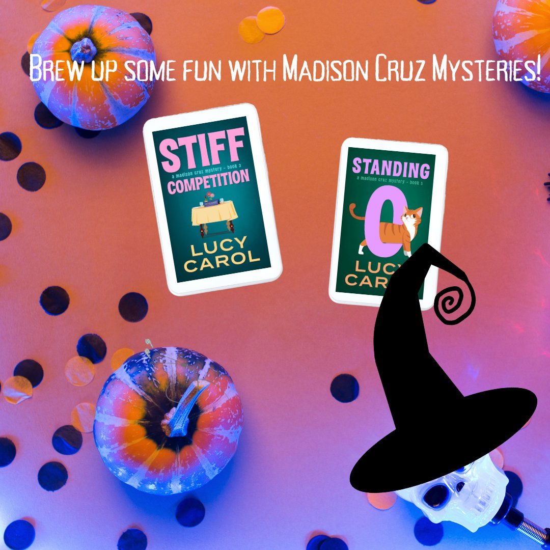"Secrets,spies, sexy guys. Staying alive is hard!"
📕 📖  Find them at all major ebook retailers. 😍
#mystery #cozymystery #amwriting #ebooks 
Madison Cruz Mystery !! ❤️