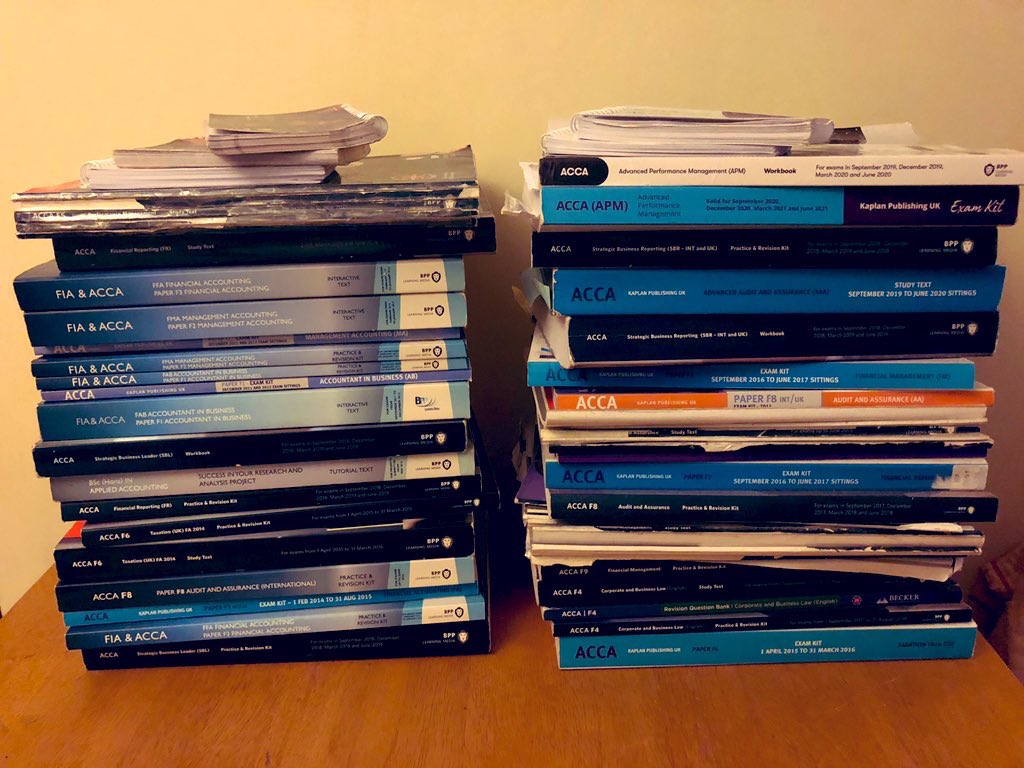 PGR Melly 🫖 (@smellyflipflop) on Twitter photo And with that my ACCA examination journey is complete. Final exam (APM) passed! I can call myself a ‘passed finalist’ and it feels smashing! 
Out-of-date textbooks were my friends throughout but its time to compost them so I can have a bookshelf back. 📚 And with that my ACCA examination journey is complete. Final exam (APM) passed! I can call myself a ‘passed finalist’ and it feels smashing! 
Out-of-date textbooks were my friends throughout but its time to compost them so I can have a bookshelf back. 📚