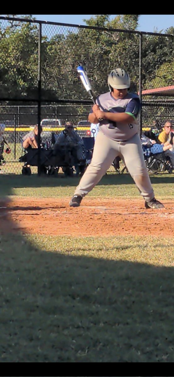jnell_lane's tweet photo. This kid received his first intentional walk a bit ago in an extra innings, 7-7 ball game.  1 out and he was up.  Guess it's safe to say that people are officially scared to pitch to this guy (I mean they're not wrong) on to a late night championship game! #OKPrime #baseballlife https://t.co/xvbdtyg9uR