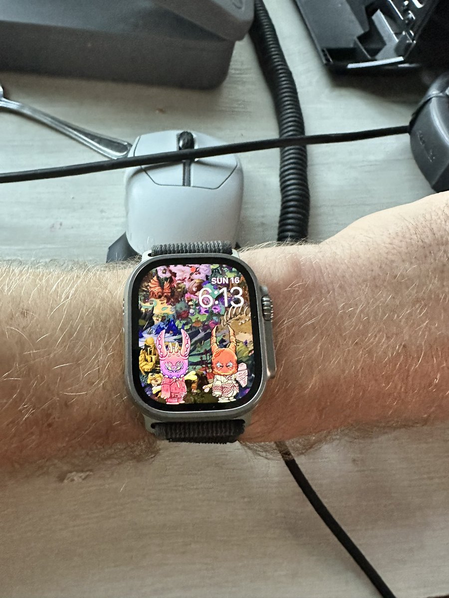 Got the new Apple Watch ultra @OthersideMeta